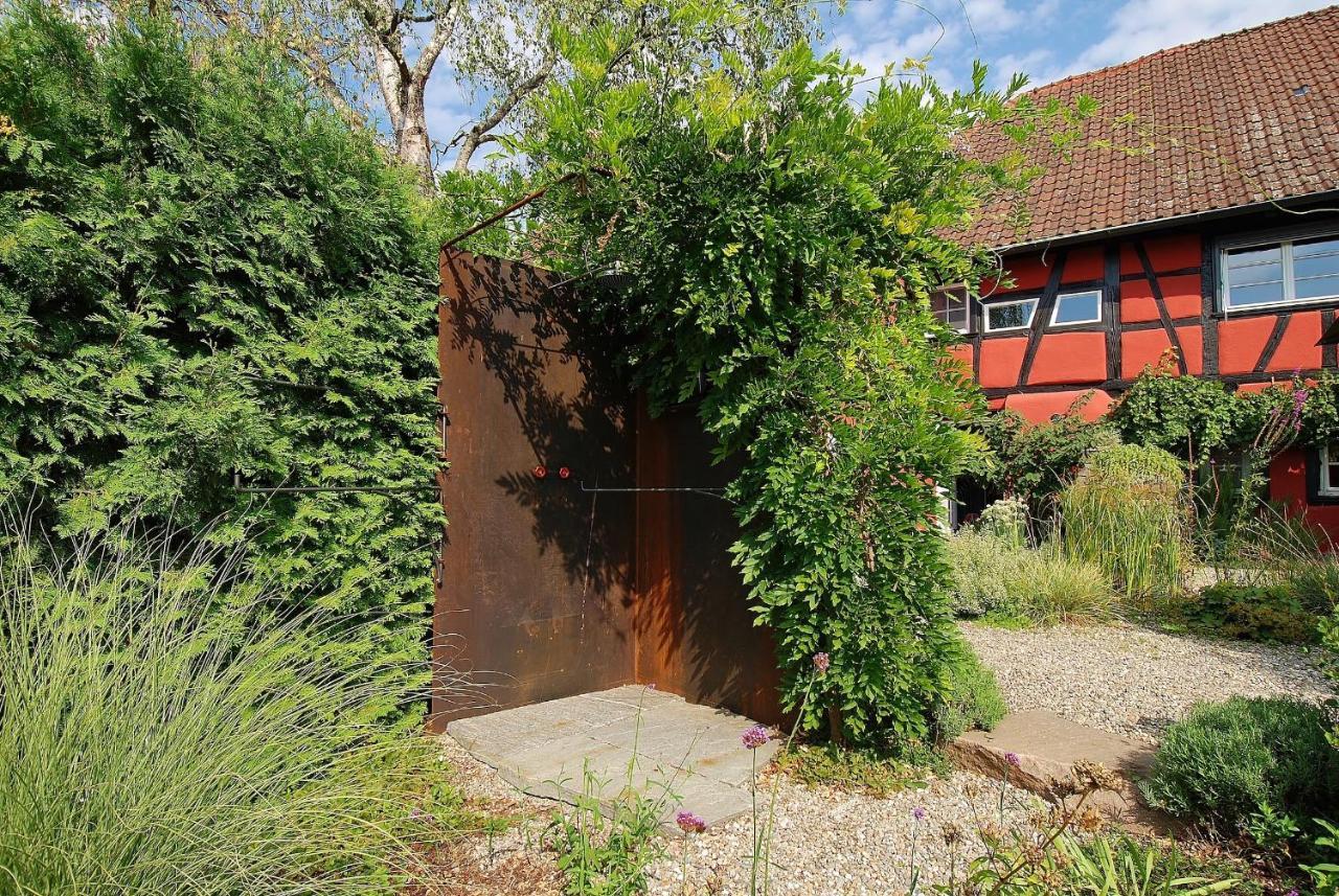 Ferienhaus Oberstaader Fewo Maisonette Ohningen Exterior foto